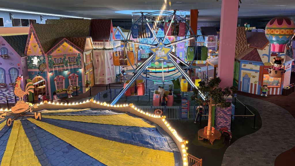 Vila da Mônica é um parque para a família.