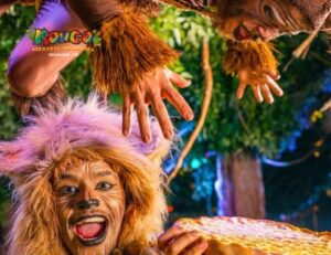 Pizzaria temática Kongo em gramado. Sua viajem em família deve ter este local em seu roteiro.